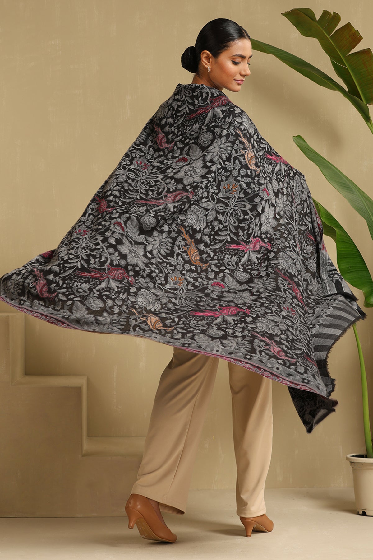 -  Aarunya Cashmere Shawl