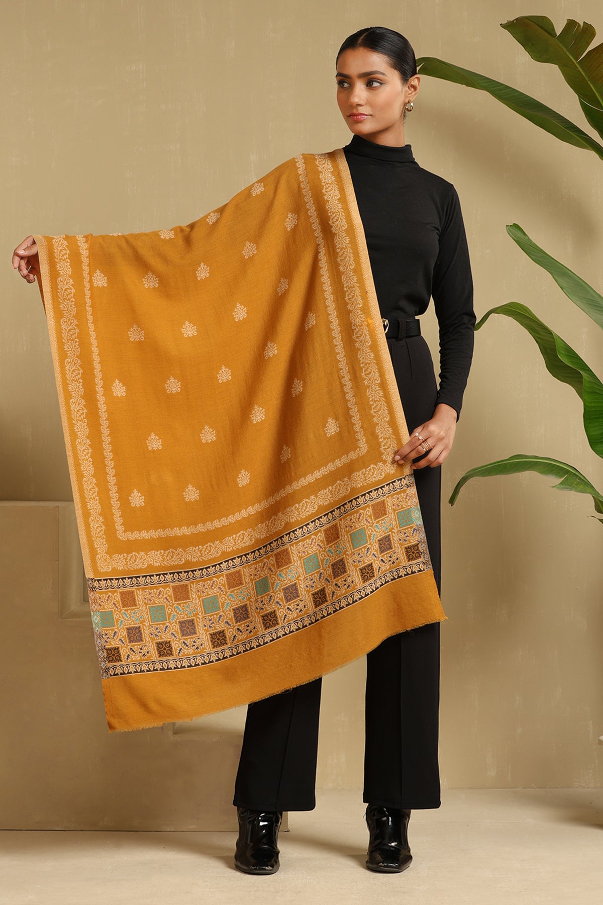 -  Nora Cashmere Stole