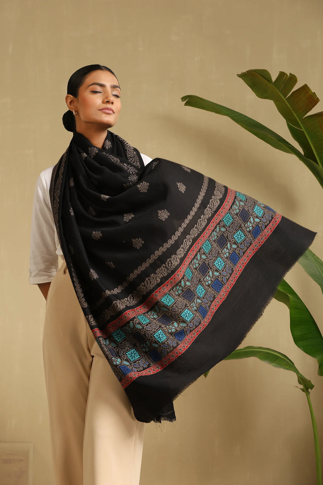 Kajal Cashmere Shawl