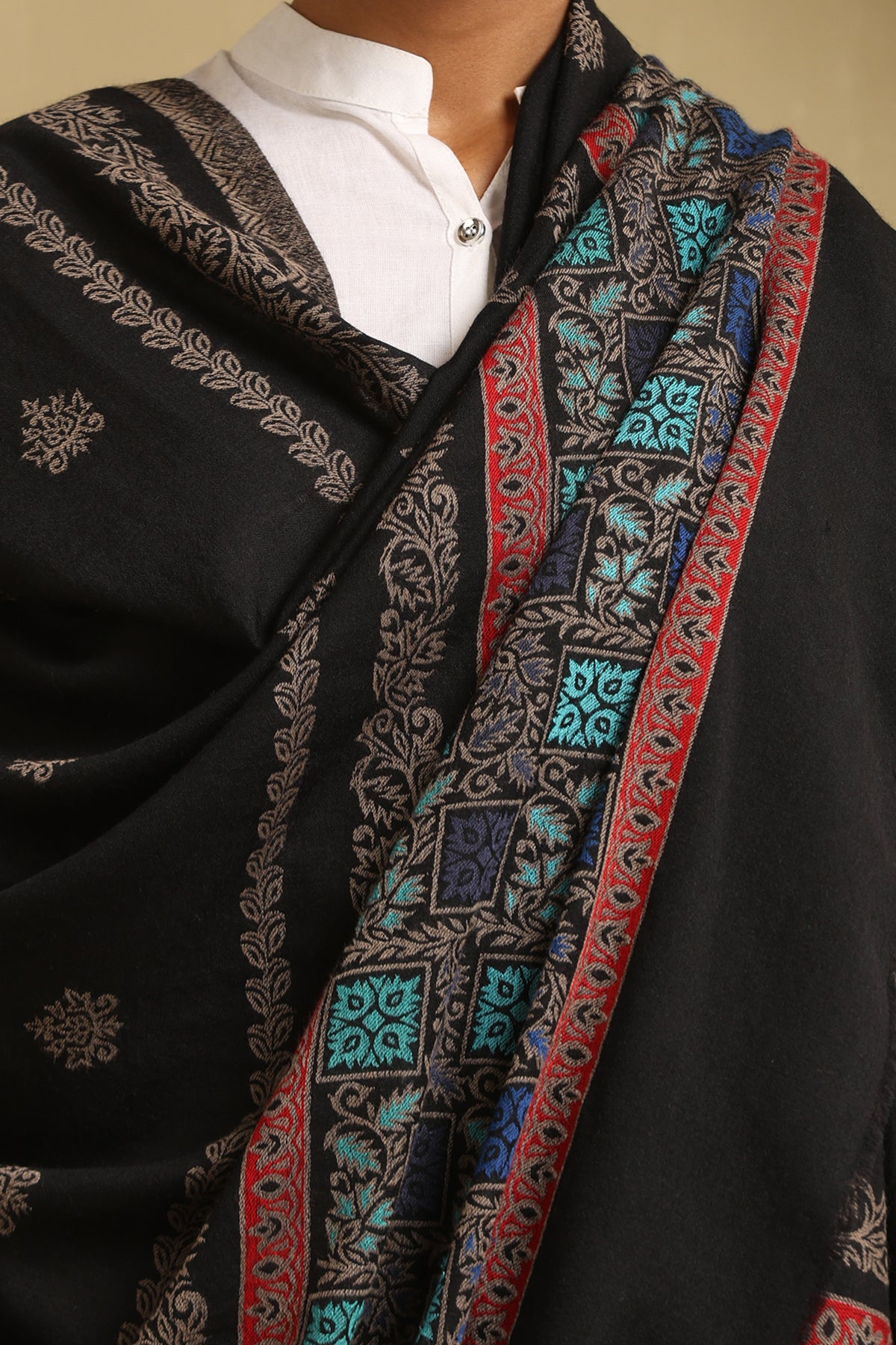 -  Kajal Cashmere Shawl