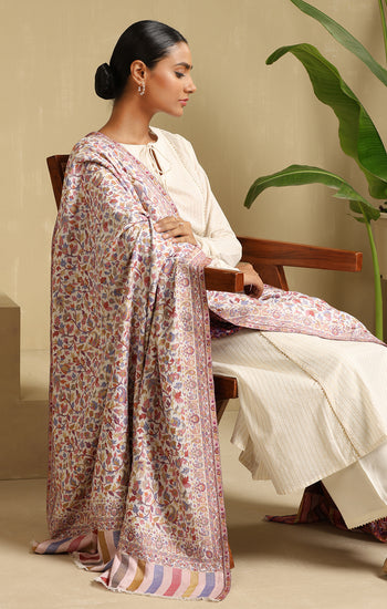 Rashi Cashmere Full Fine Wool Shawl