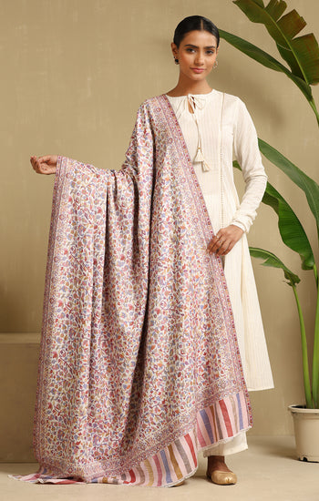 Rashi Cashmere Full Fine Wool Shawl