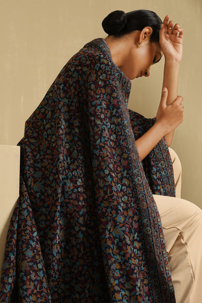 -  Ema Cashmere Full Shawl