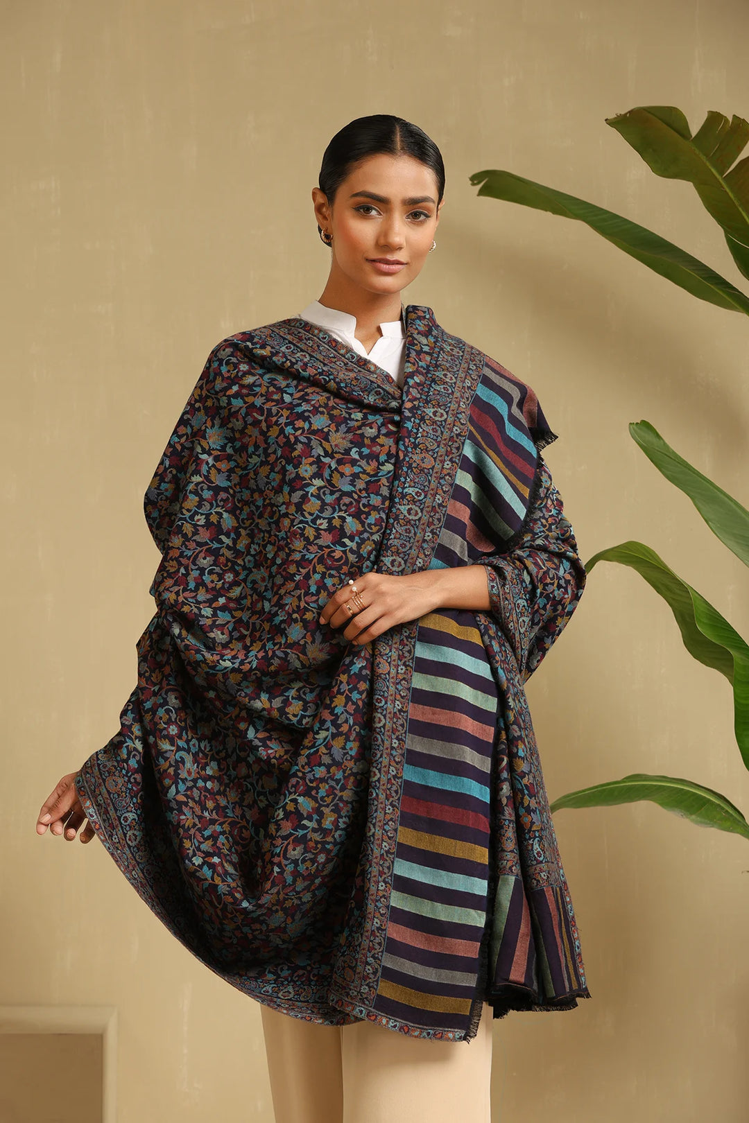 Ema Cashmere Full Shawl