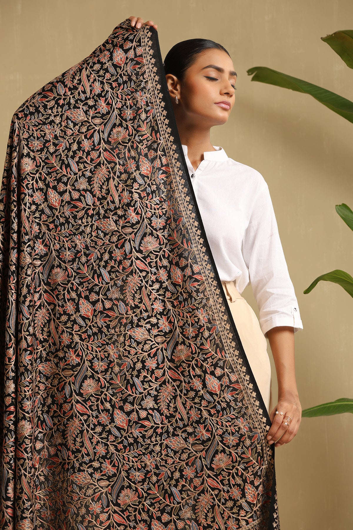 -  Maya Cashmere Shawl