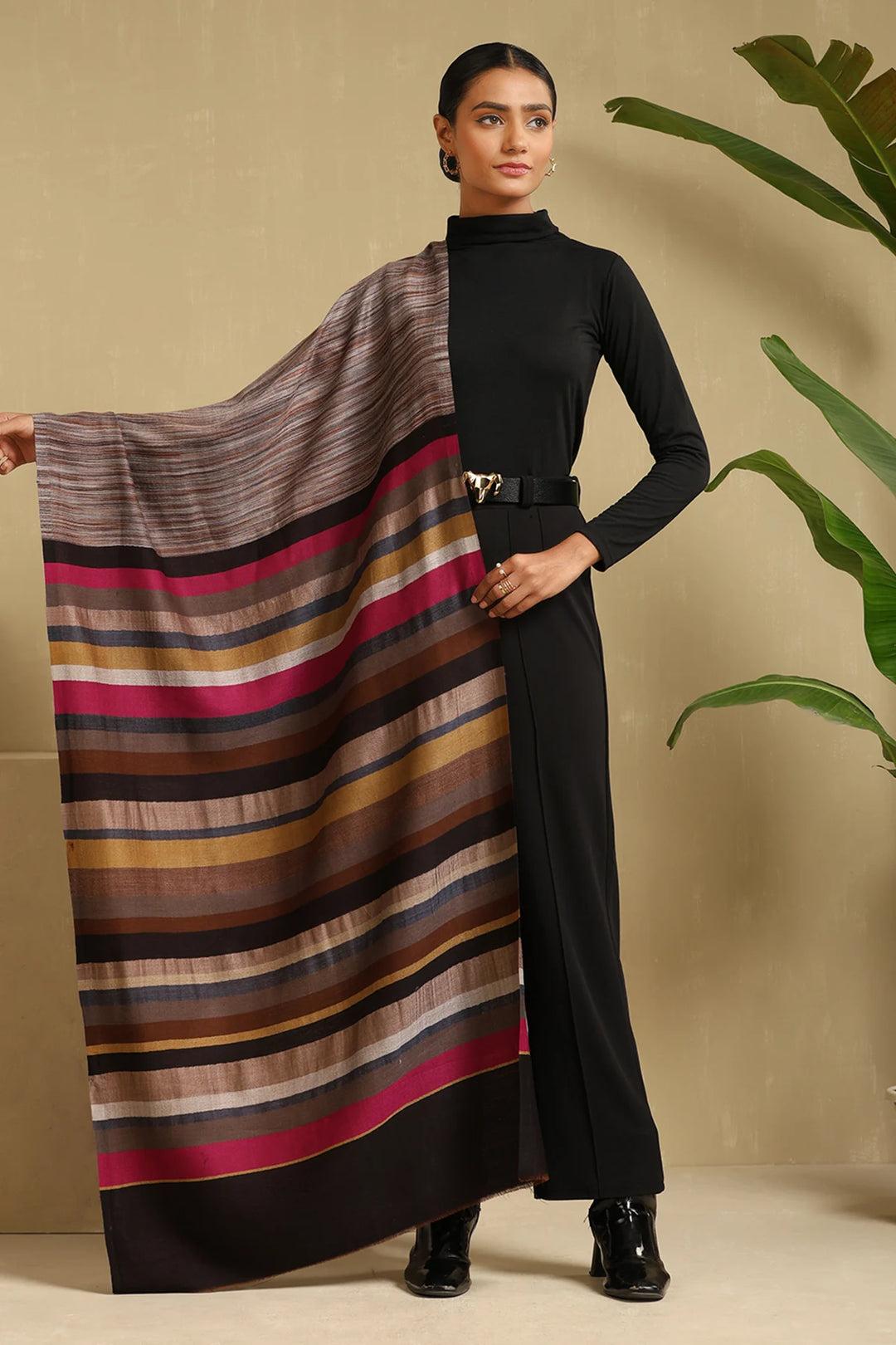 Rashmika Mandana in Gati Cashmere stole