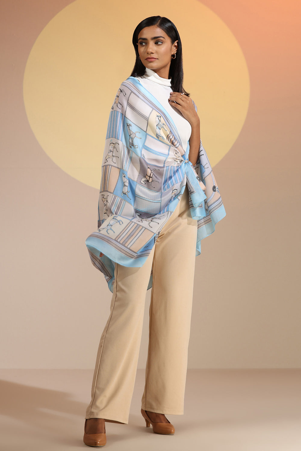 '-  Siani Silk Scarf