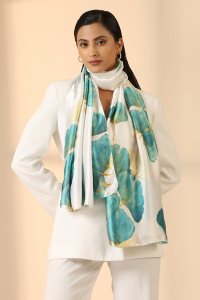 -  Dilian Silk Scarf