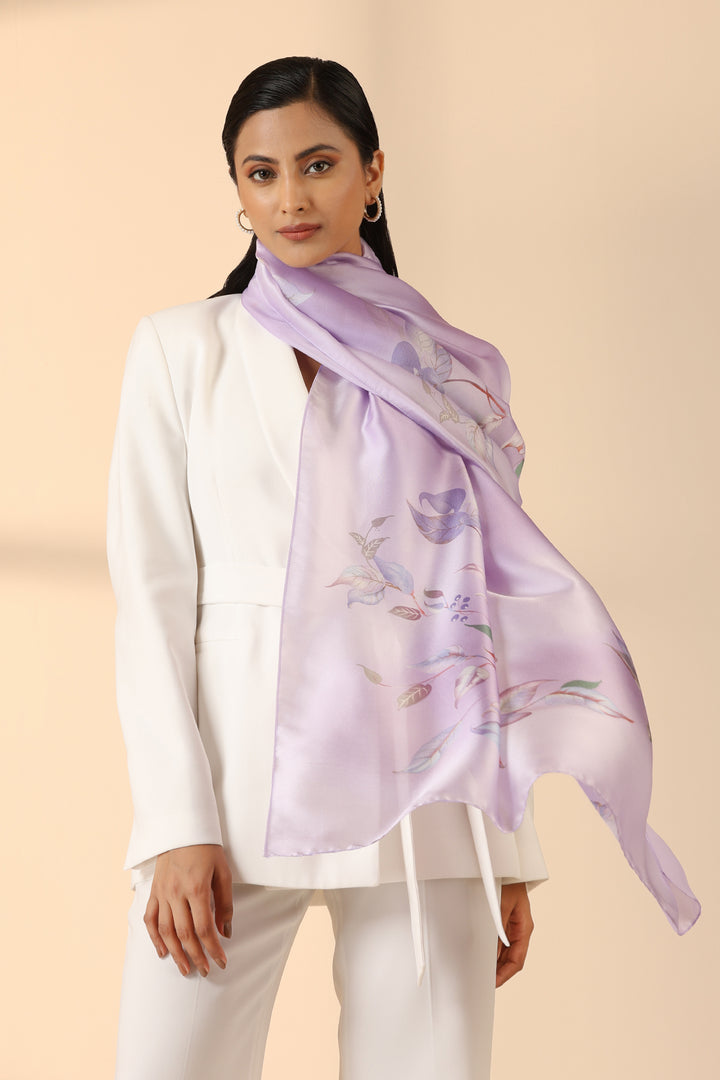 The Petaline Silk Scarf Gift Box for Women