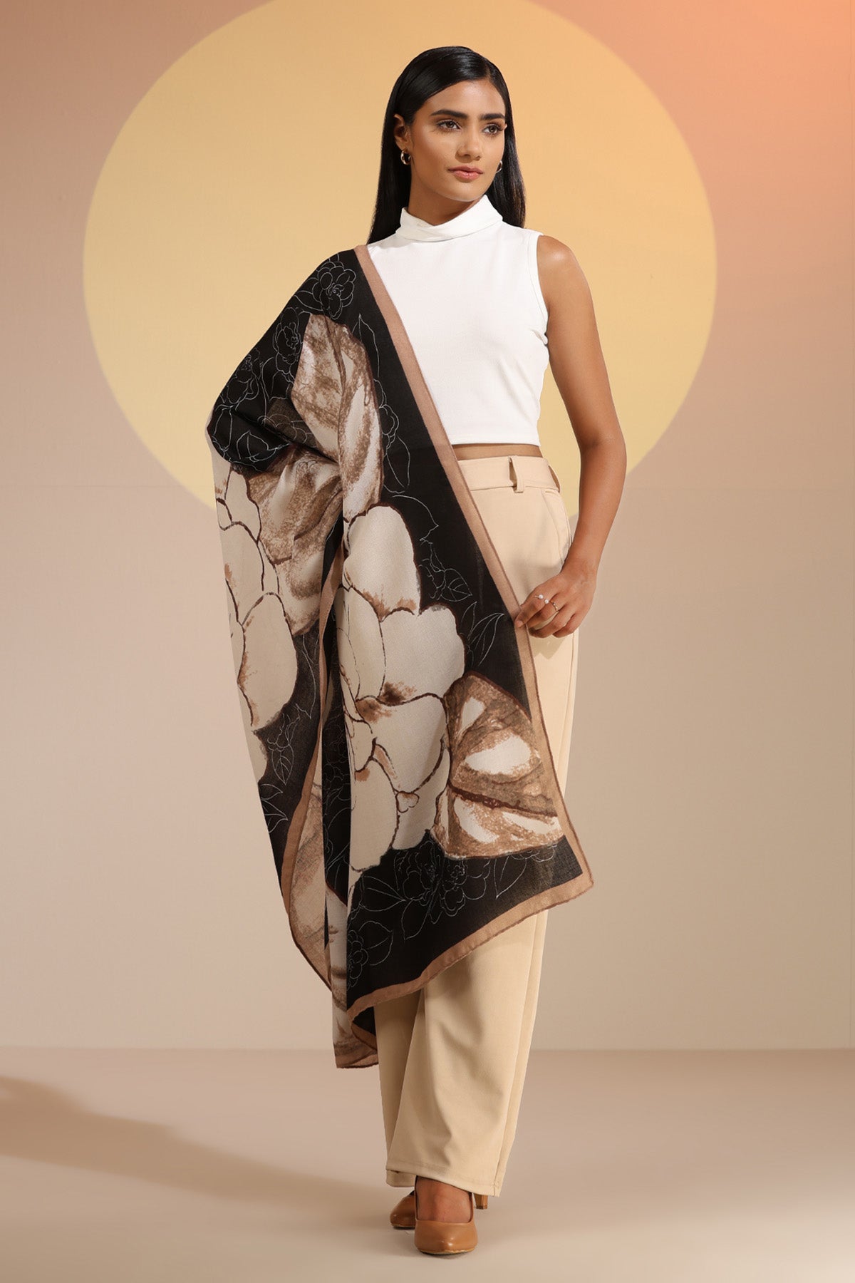 -  Julliene Cotton Scarf