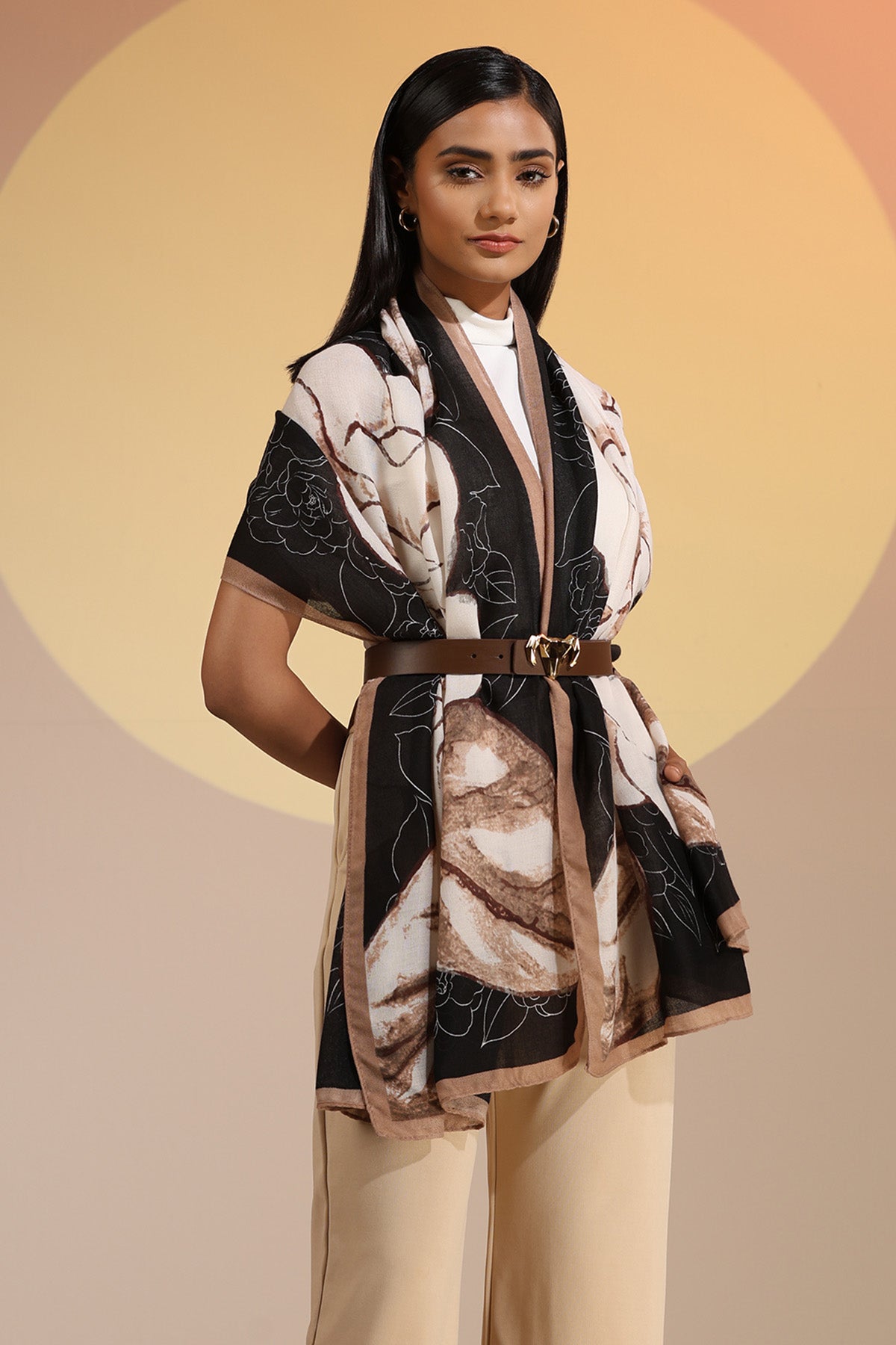 -  Julliene Cotton Scarf