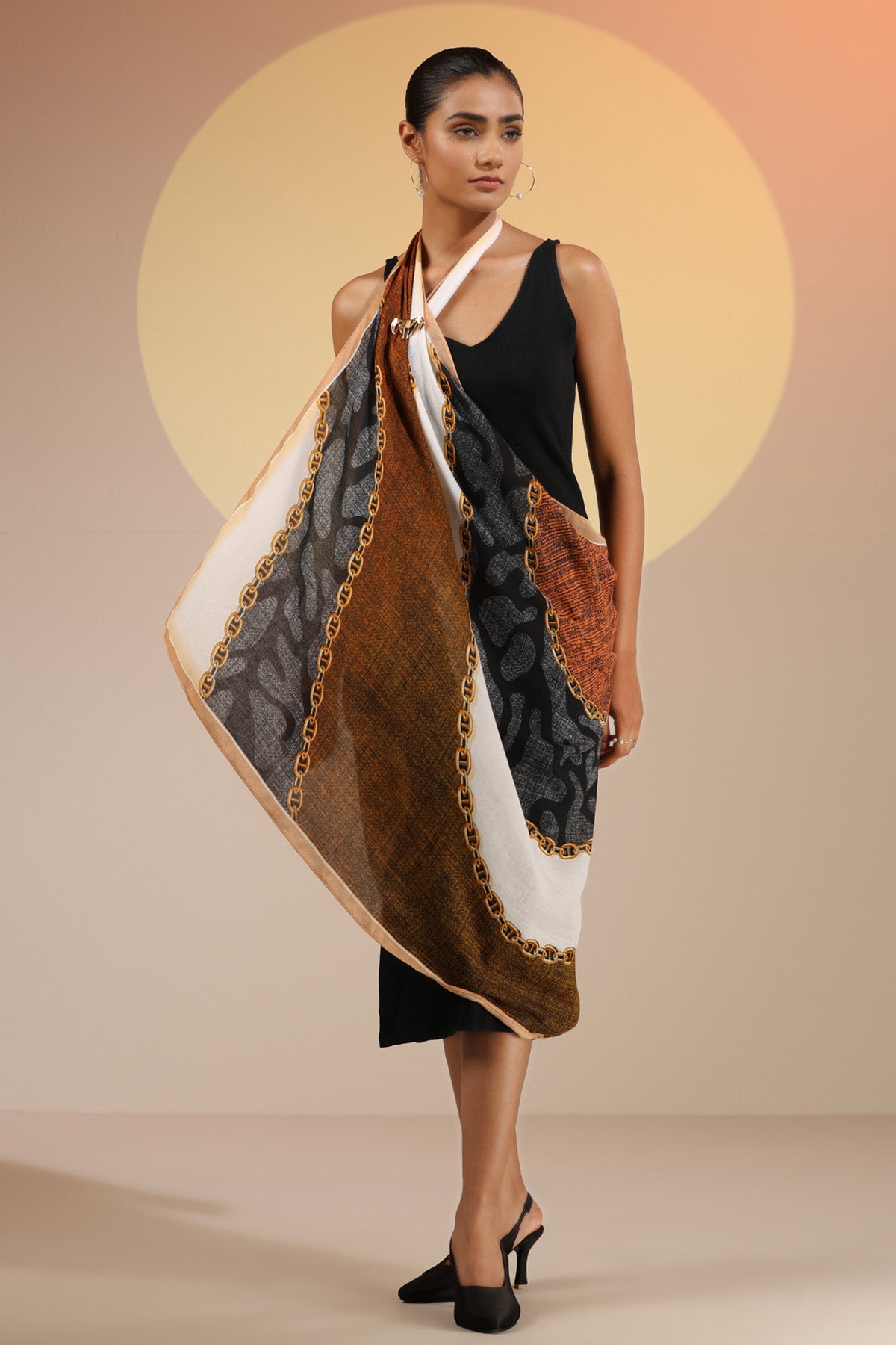 -  Juniya Cotton Scarf