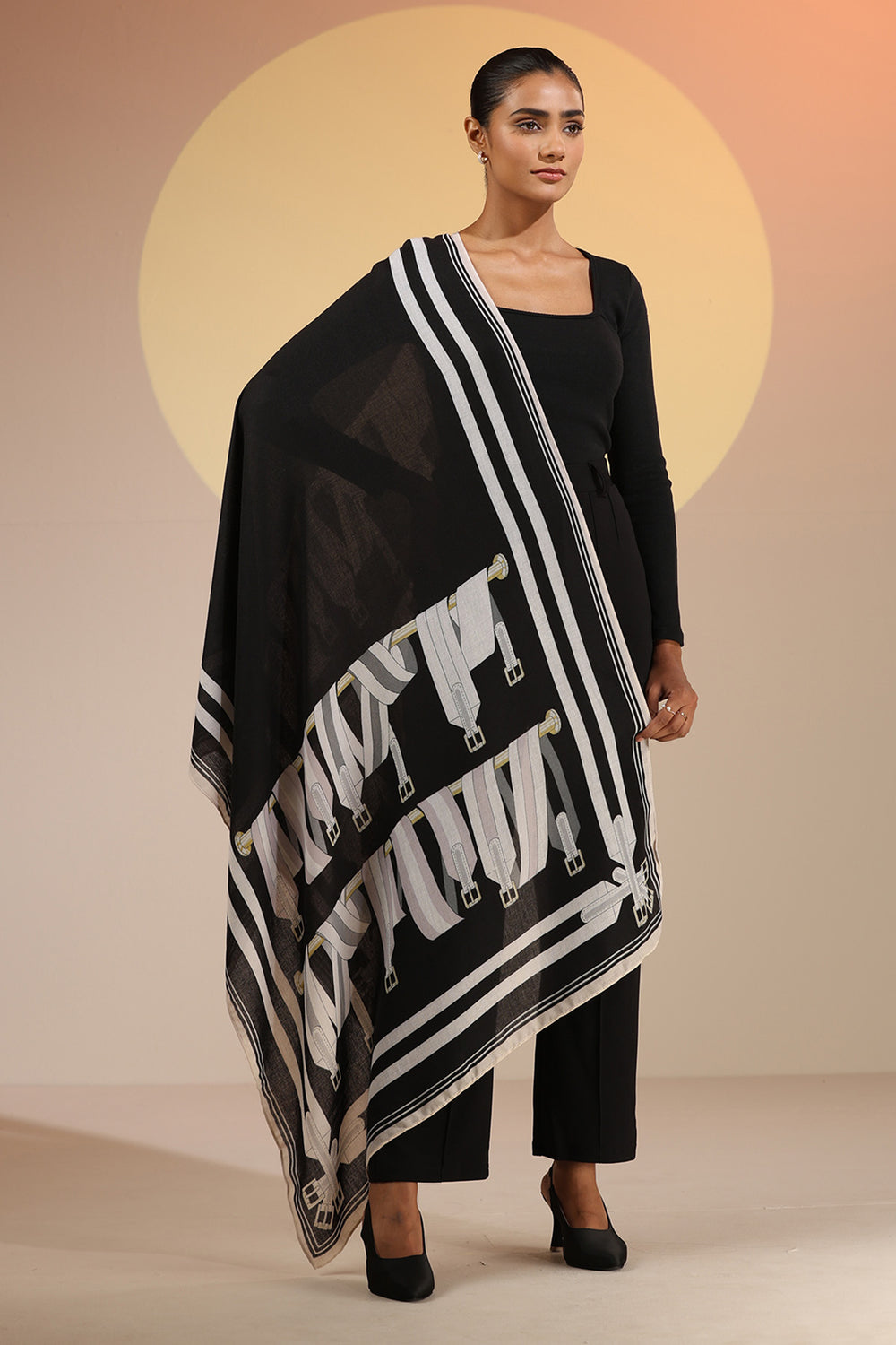 '-  Leili Cotton Scarf