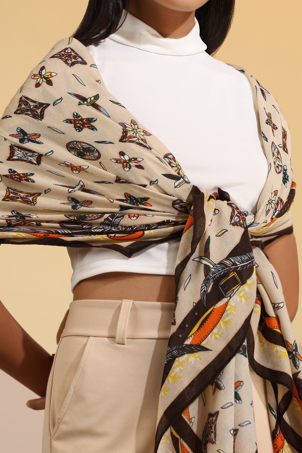 -  Tara Cotton Scarf