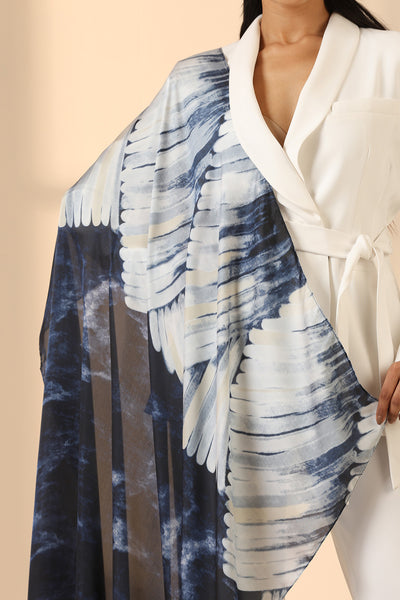 -  Zenita Silk Square Scarf