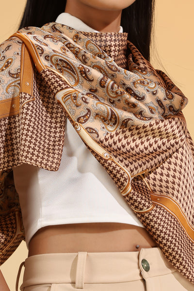 -  Seiarra Silk Square Scarf