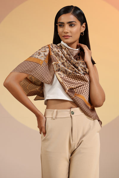 -  Seiarra Silk Square Scarf