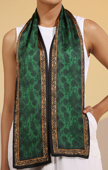 Arwa Silk Neck Scarf