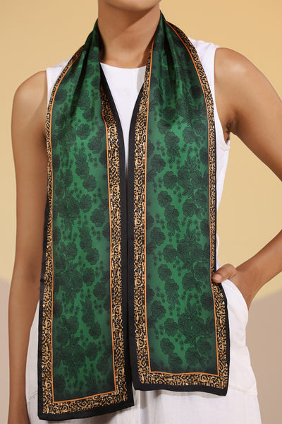 -  Arwa Silk Neck Scarf
