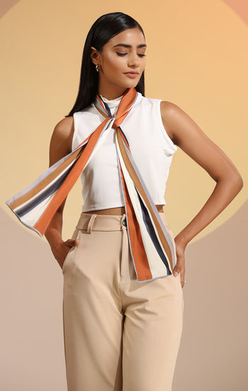 Carmal Silk Neck Scarf