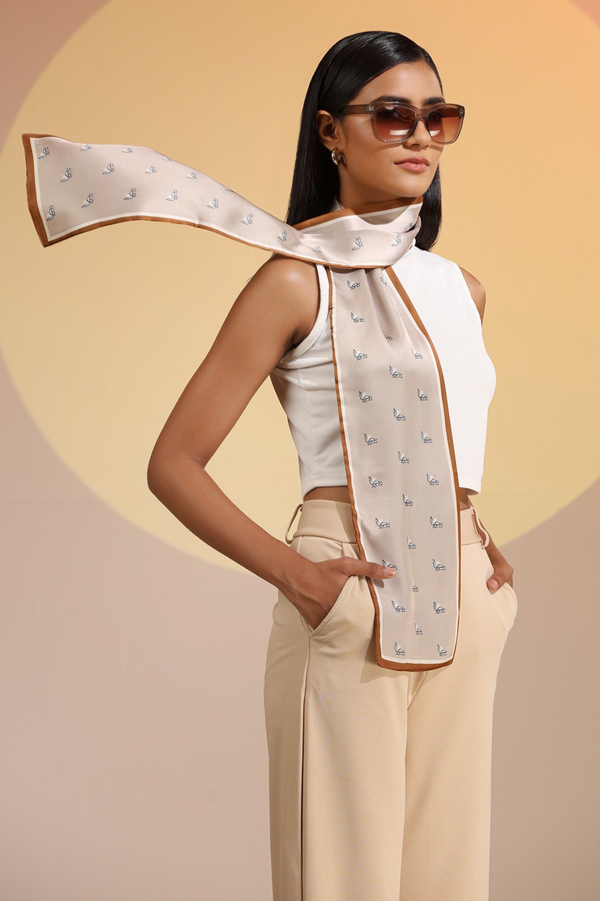 -  Denali Silk Neck Scarf