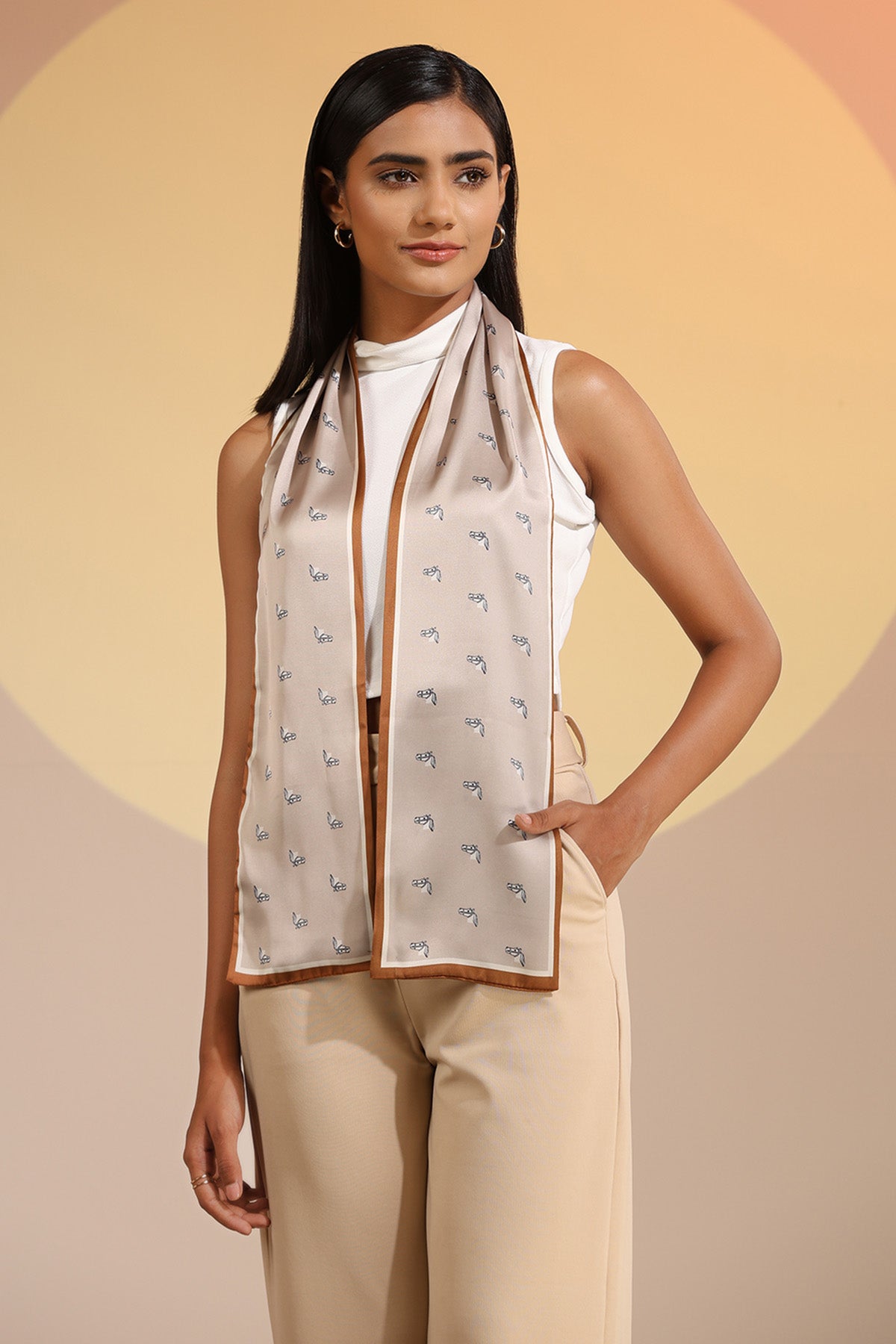 -  Denali Silk Neck Scarf