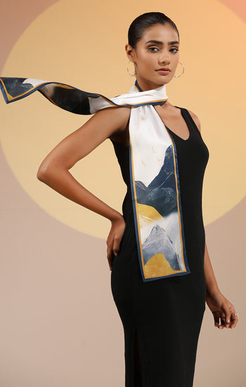 Saffy Silk Neck Scarf