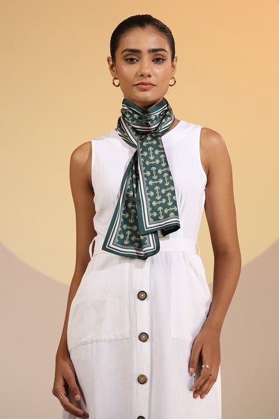 -  Narola Silk Neck Scarf