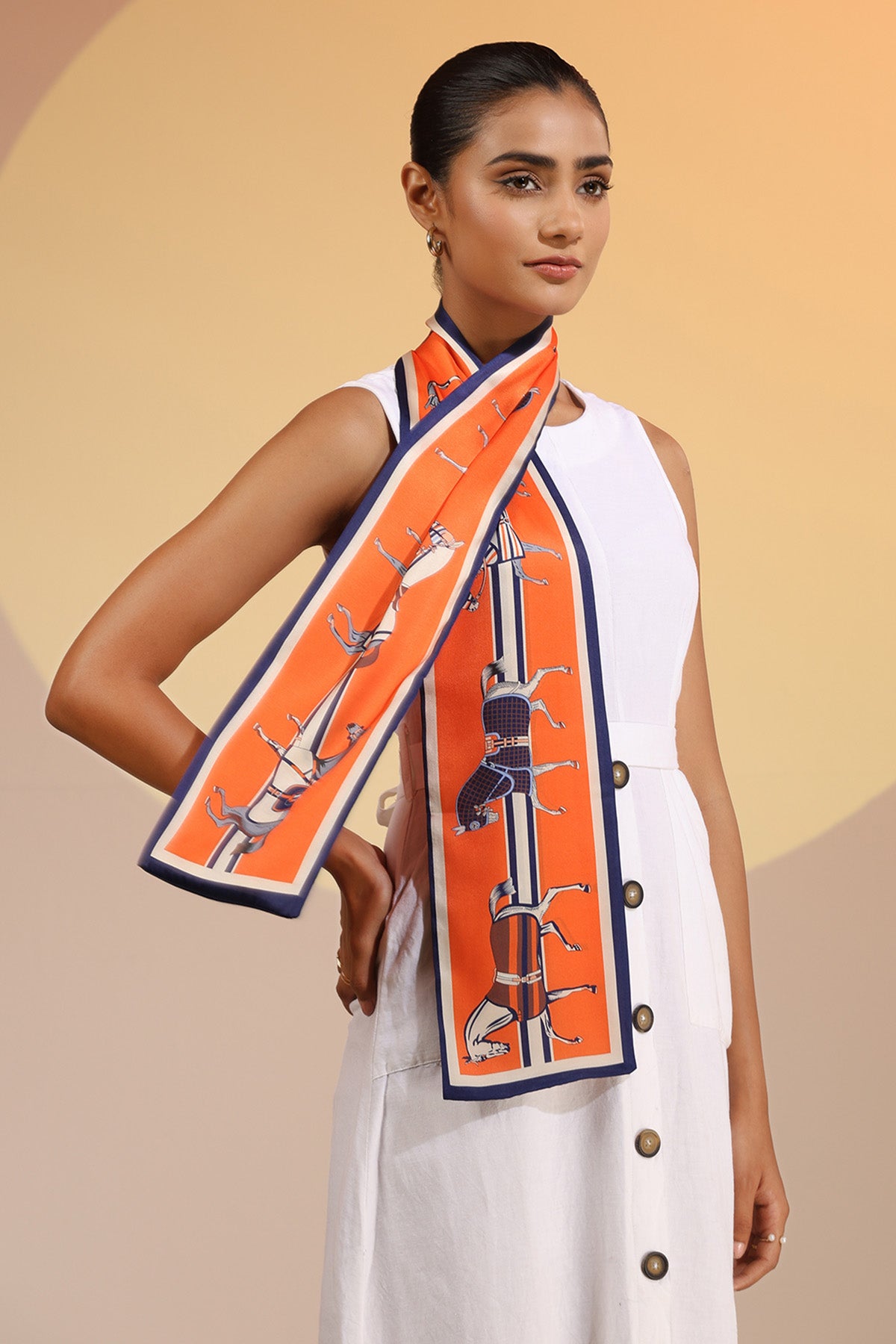 -  Alani Silk Neck Scarf