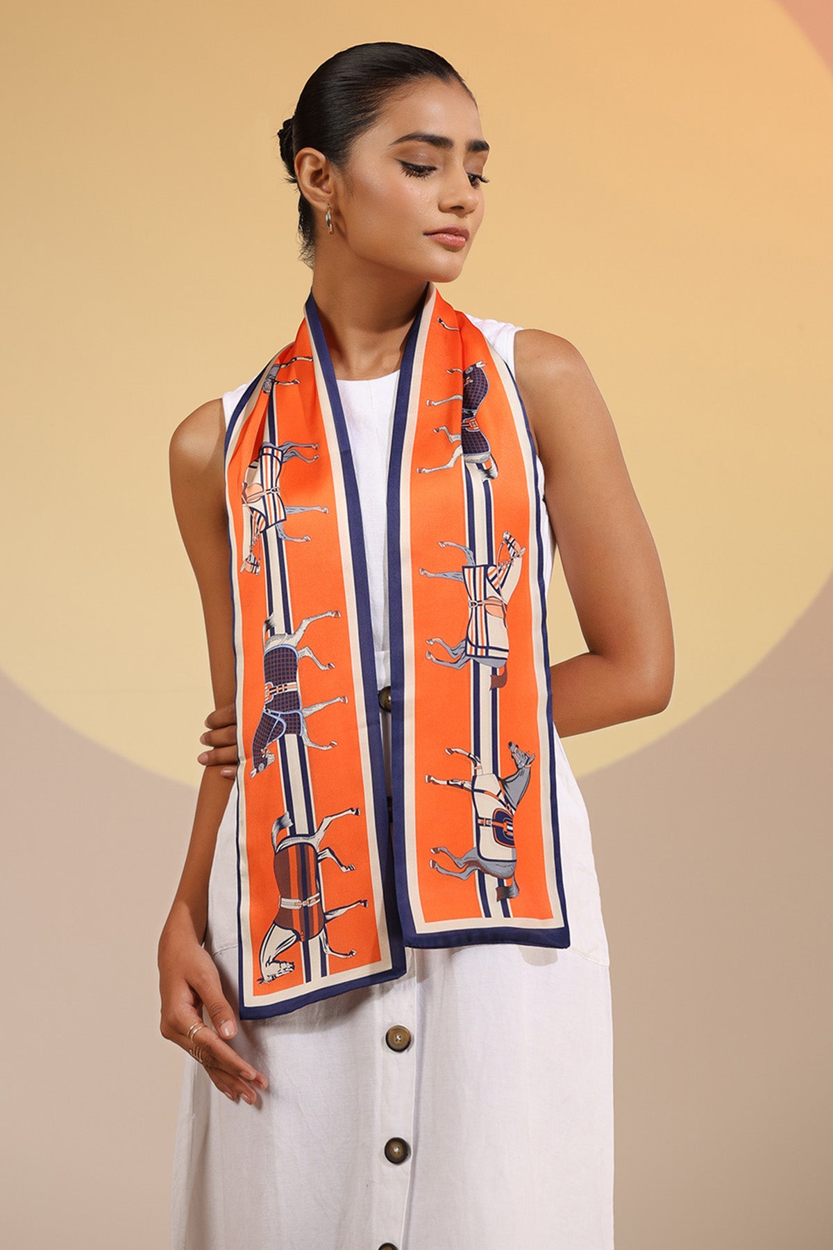 -  Alani Silk Neck Scarf