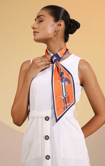 Katrina Silk Neck Scarf