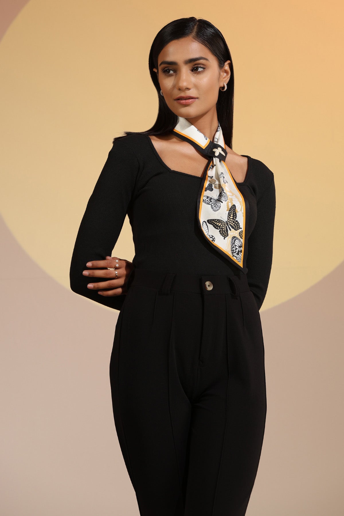 -  Winslet Silk Neck Scarf