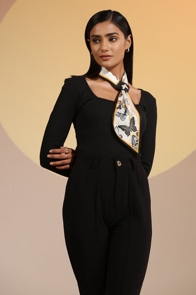 -  Winslet Silk Neck Scarf