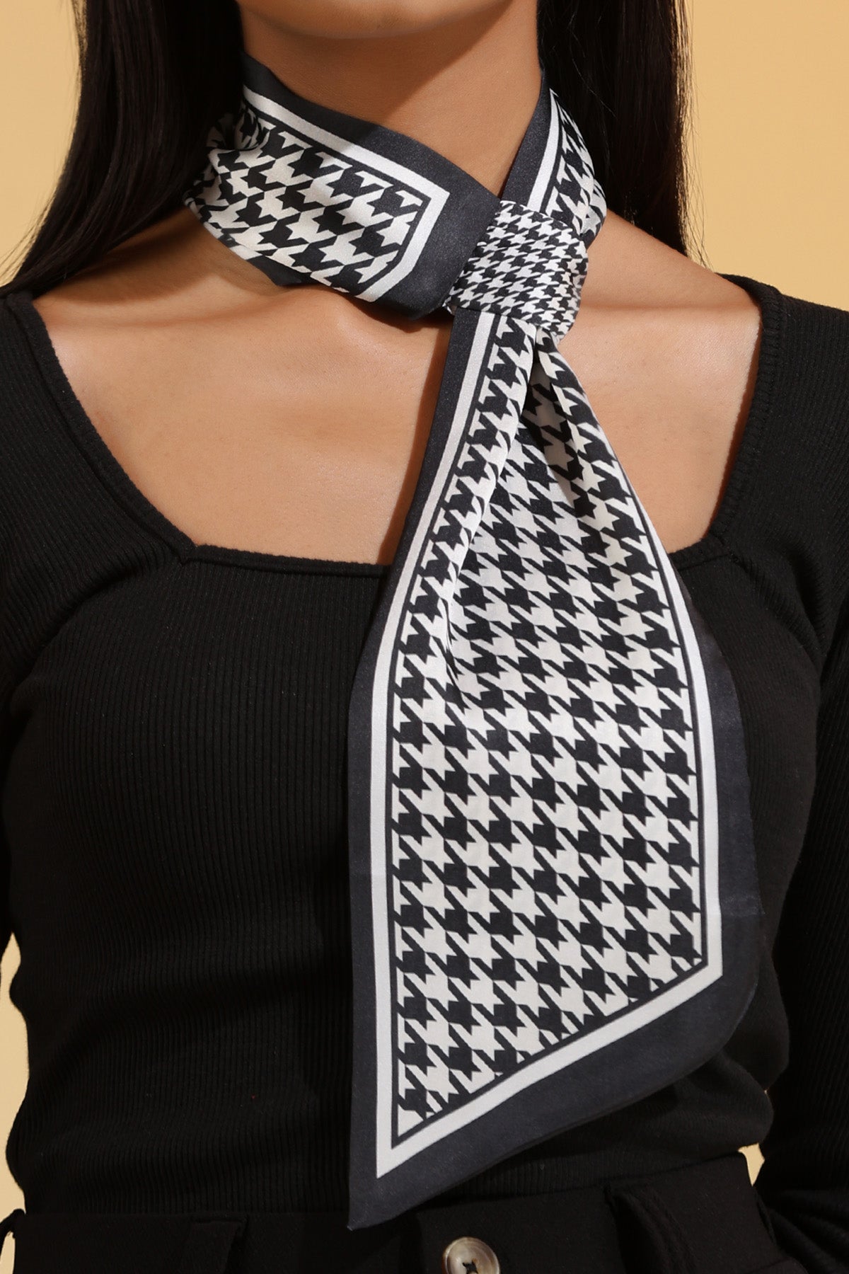 -  Zora Silk Neck Scarf