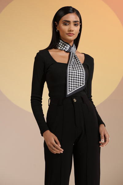 -  Zora Silk Neck Scarf