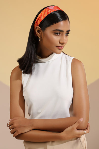 -  Ruben Silk Neck Scarf