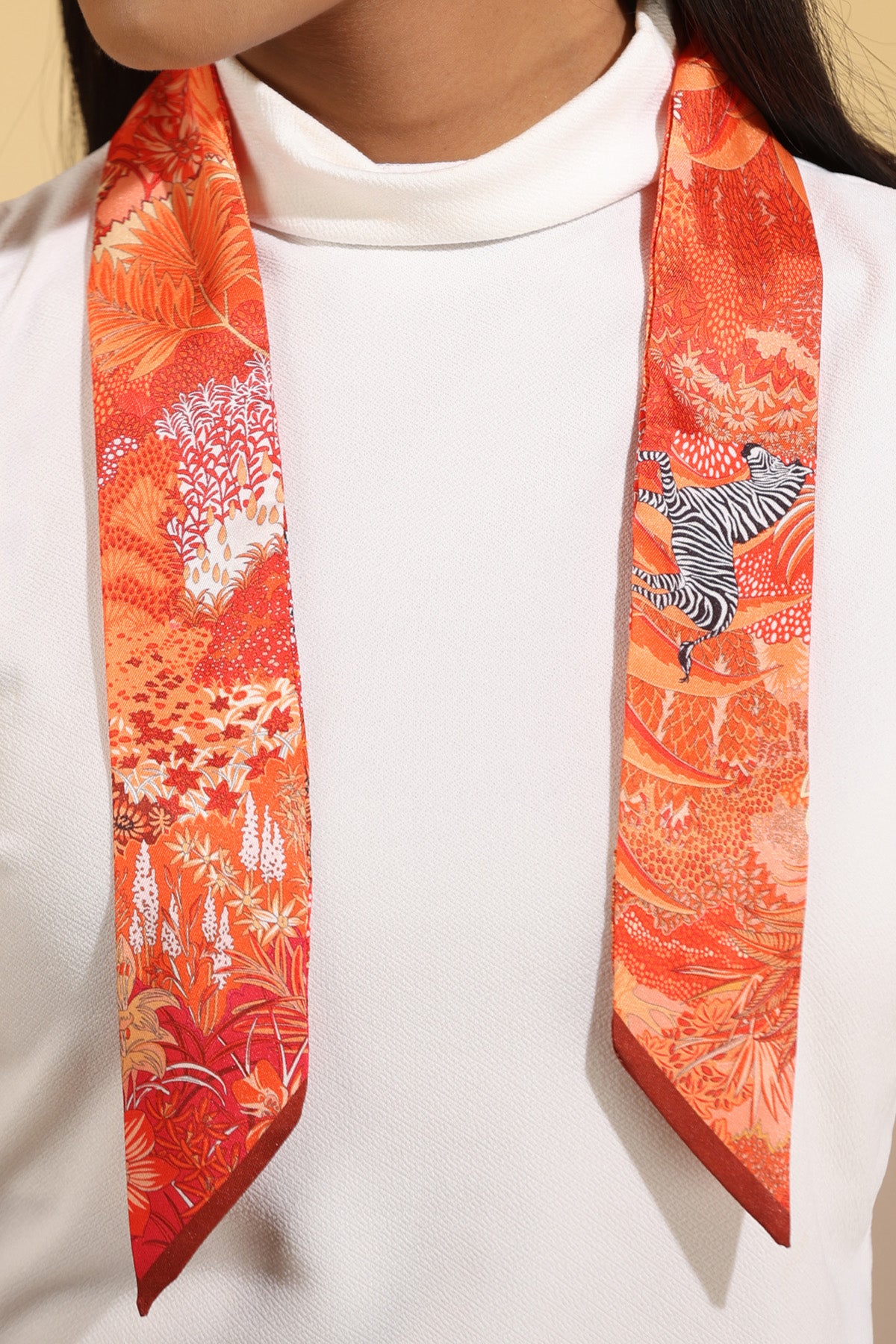 Ruben Silk Neck Scarf