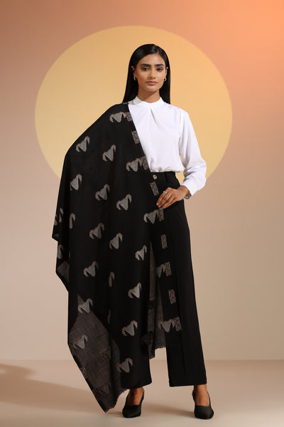 -  Anji Dusala Cashmere Fine Wool Stole