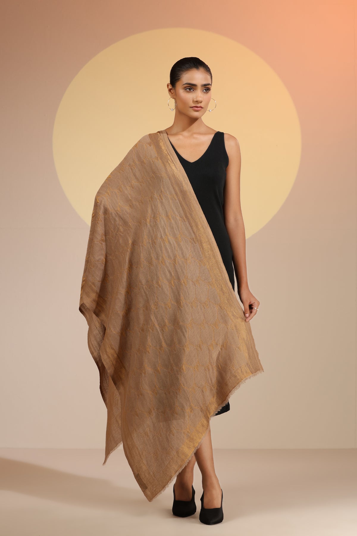 Ashti Dusala Cashmere Fine Wool Stole