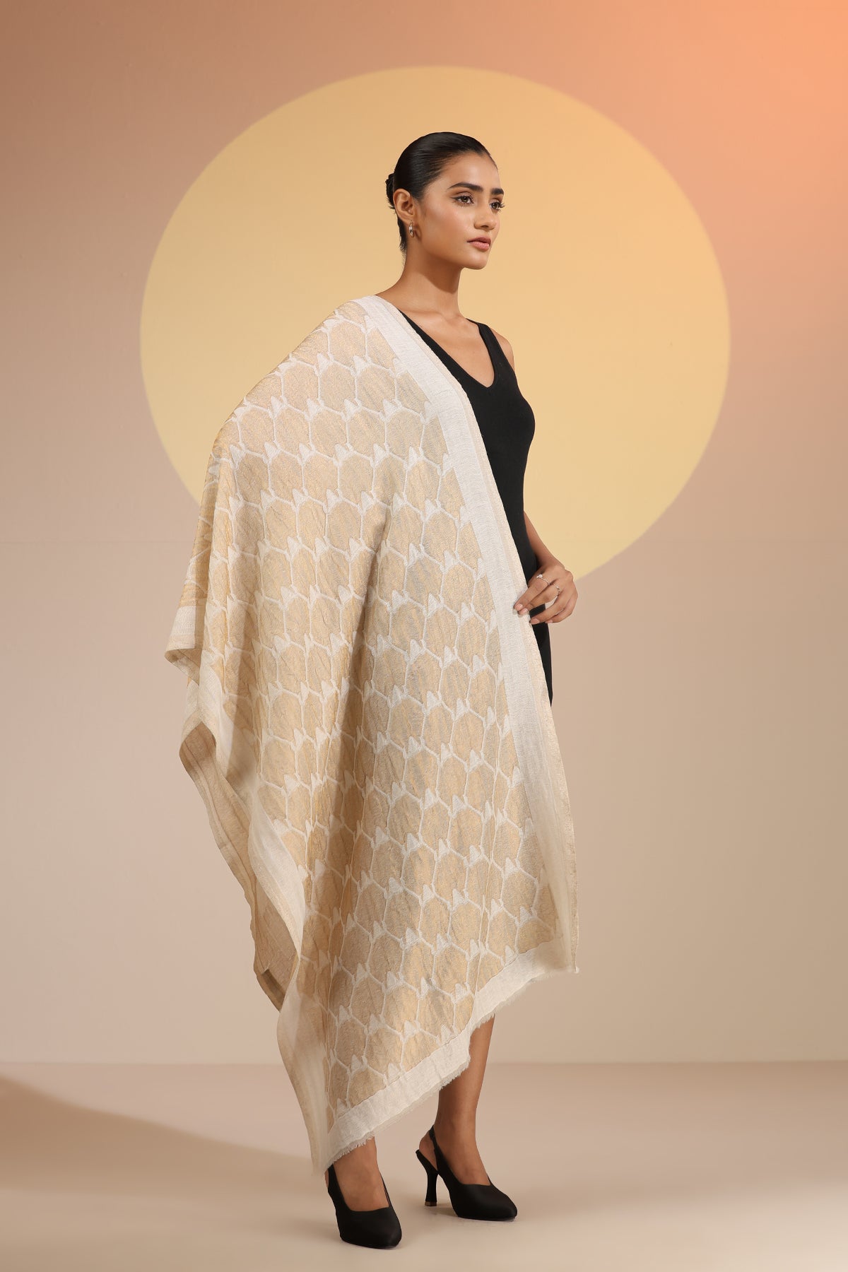 -  Audrey Dusala Cashmere Fine Wool Stole