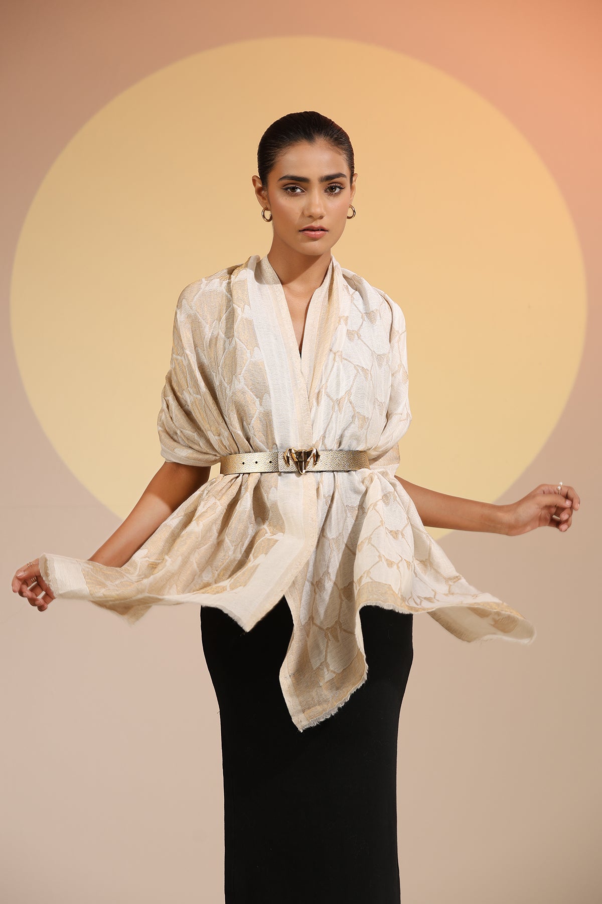 -  Audrey Dusala Cashmere Fine Wool Stole