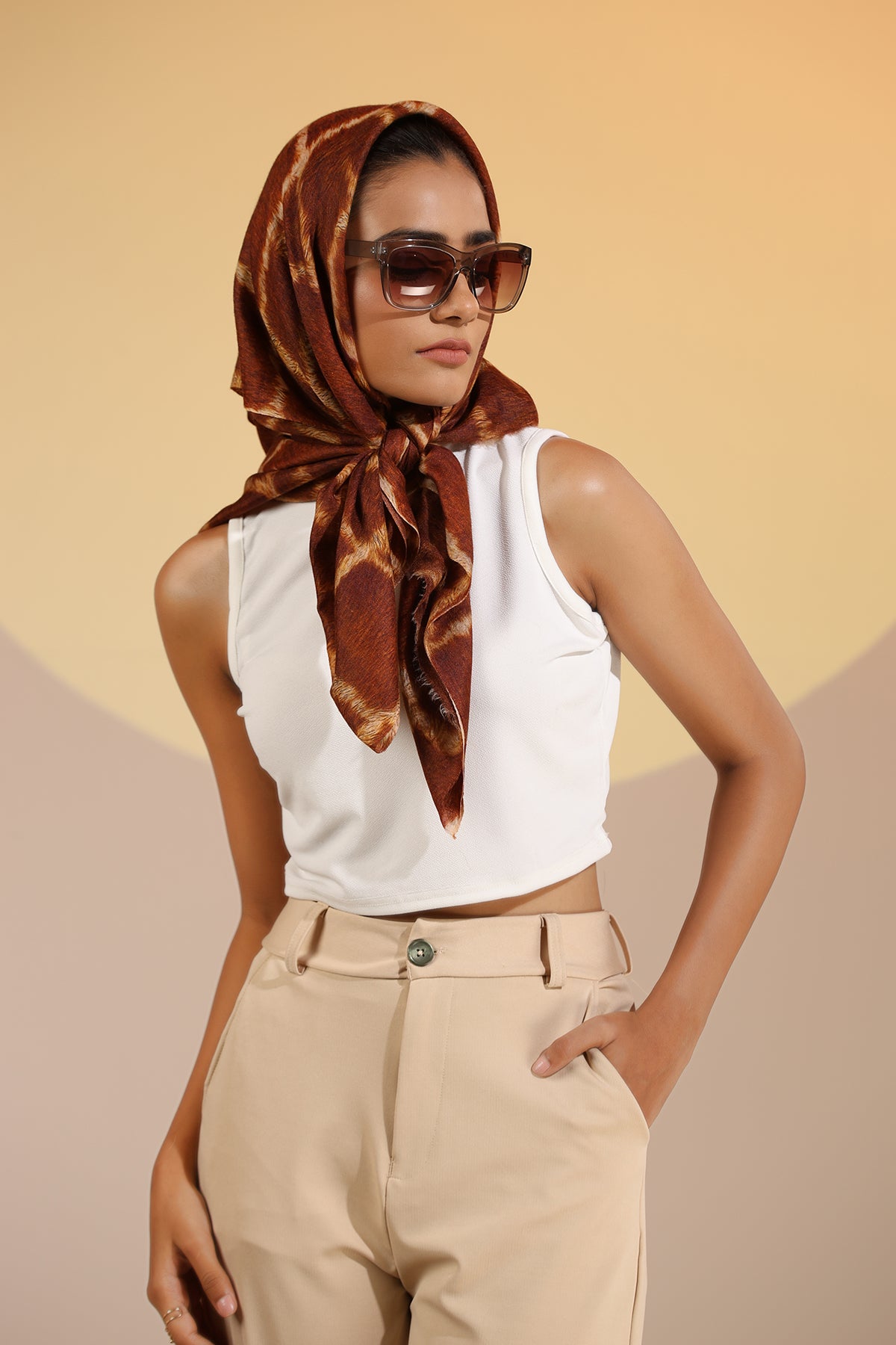 -  Stacy Cashmere Fine Wool Stole