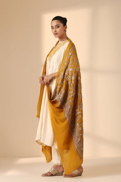 -  Zania Cashmere Fine Wool Shawl