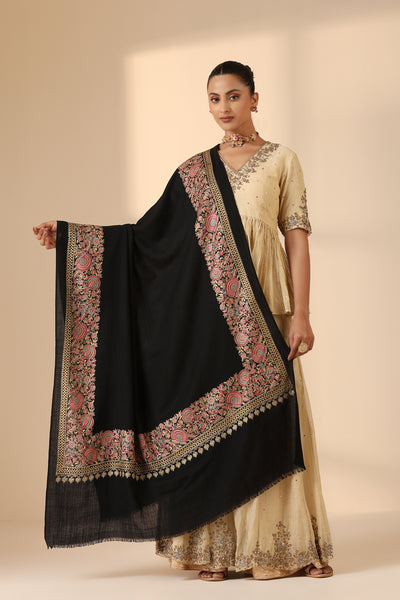 -  Zayeden Cashmere Fine Wool  Shawl