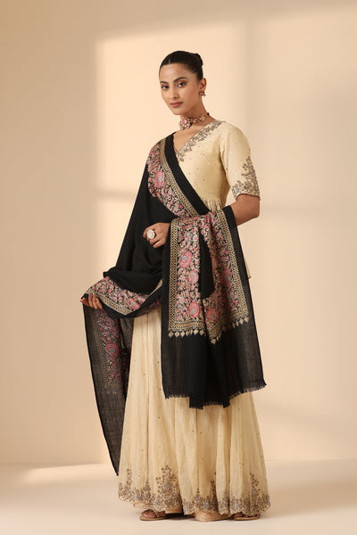 -  Zayeden Cashmere Fine Wool  Shawl