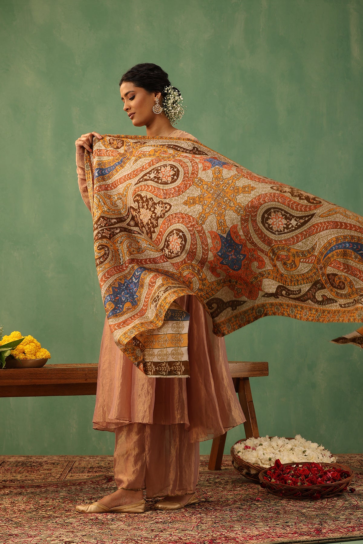 -  Kashi Cashmere Stole