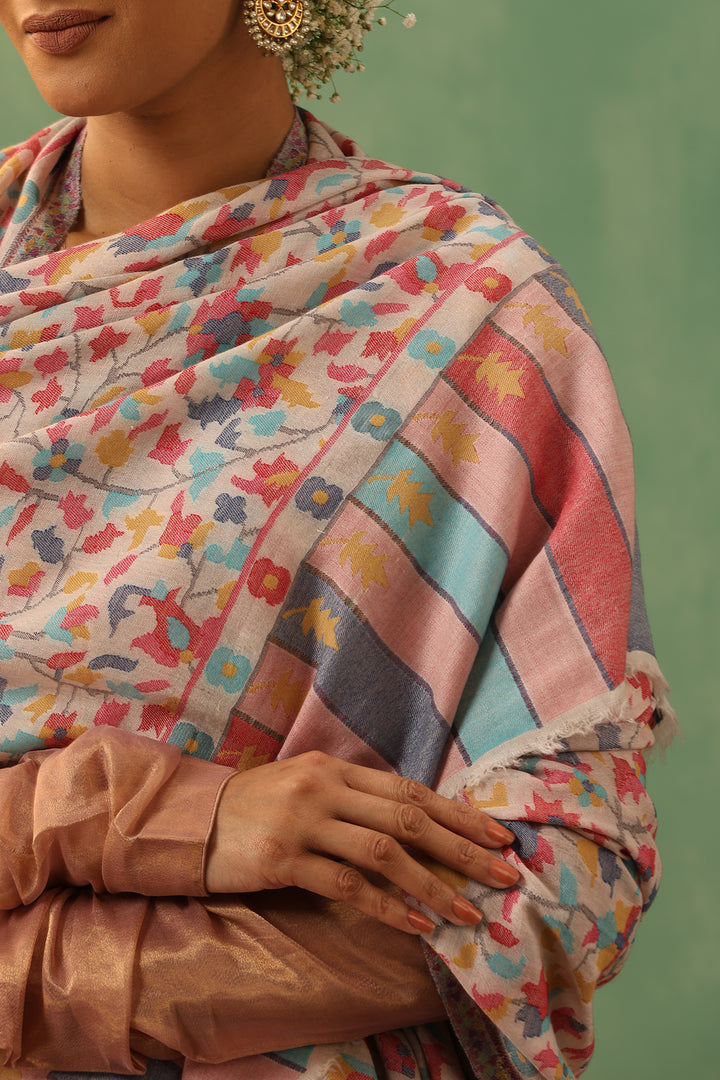 Arshi Cashmere Fine Wool Shawl