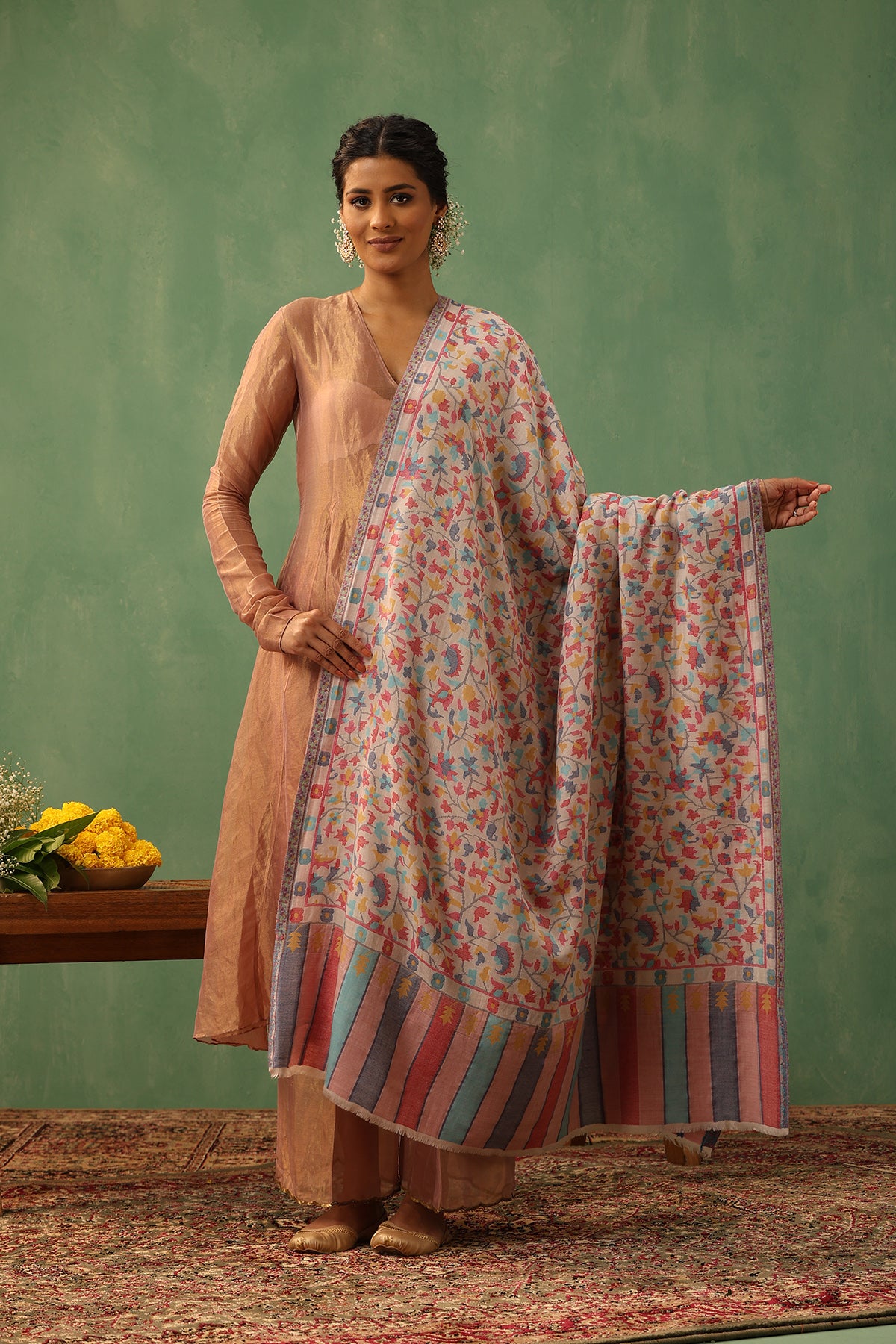 -  Arshi Cashmere Shawl