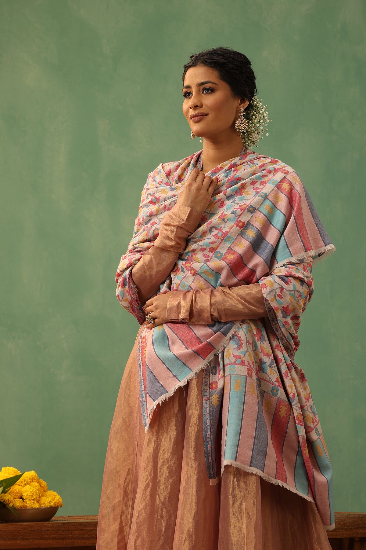 -  Arshi Cashmere Shawl