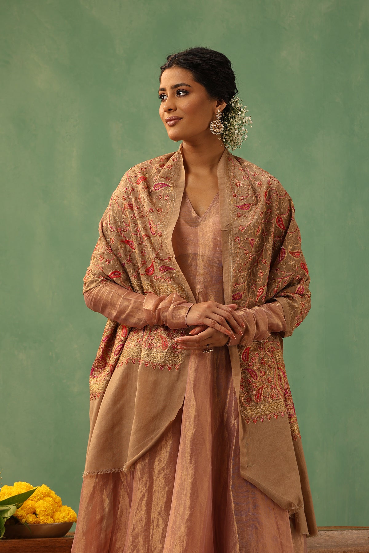 -  Naina Cashmere Stole